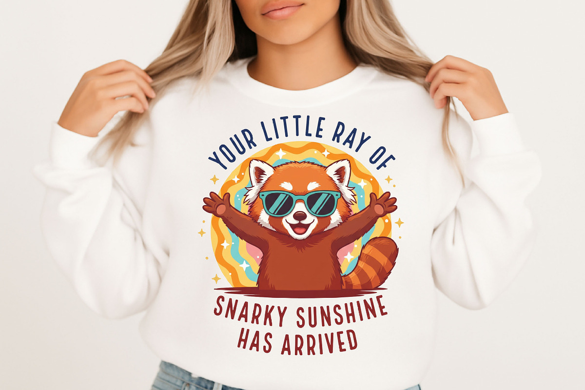 Funny Your Little Ray of Sarcastic, an Illustration by Designking (Photo 4 of 6)