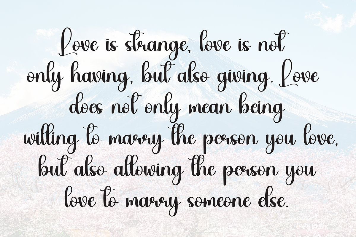 Happy Valetine | Script Font, a Handwritten Font by Scratchones (Photo 6 of 8)