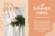 Cherione, a Sans Serif Font by Arterfak Project (Thumbnail 2 of 12)