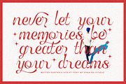 Better Santeria - Handwritten Script, a Script Font by Shakira Studio (Thumbnail 3 of 10)
