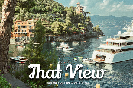 14 That View Photoshop Actions, an Action Add-On by 3Motional