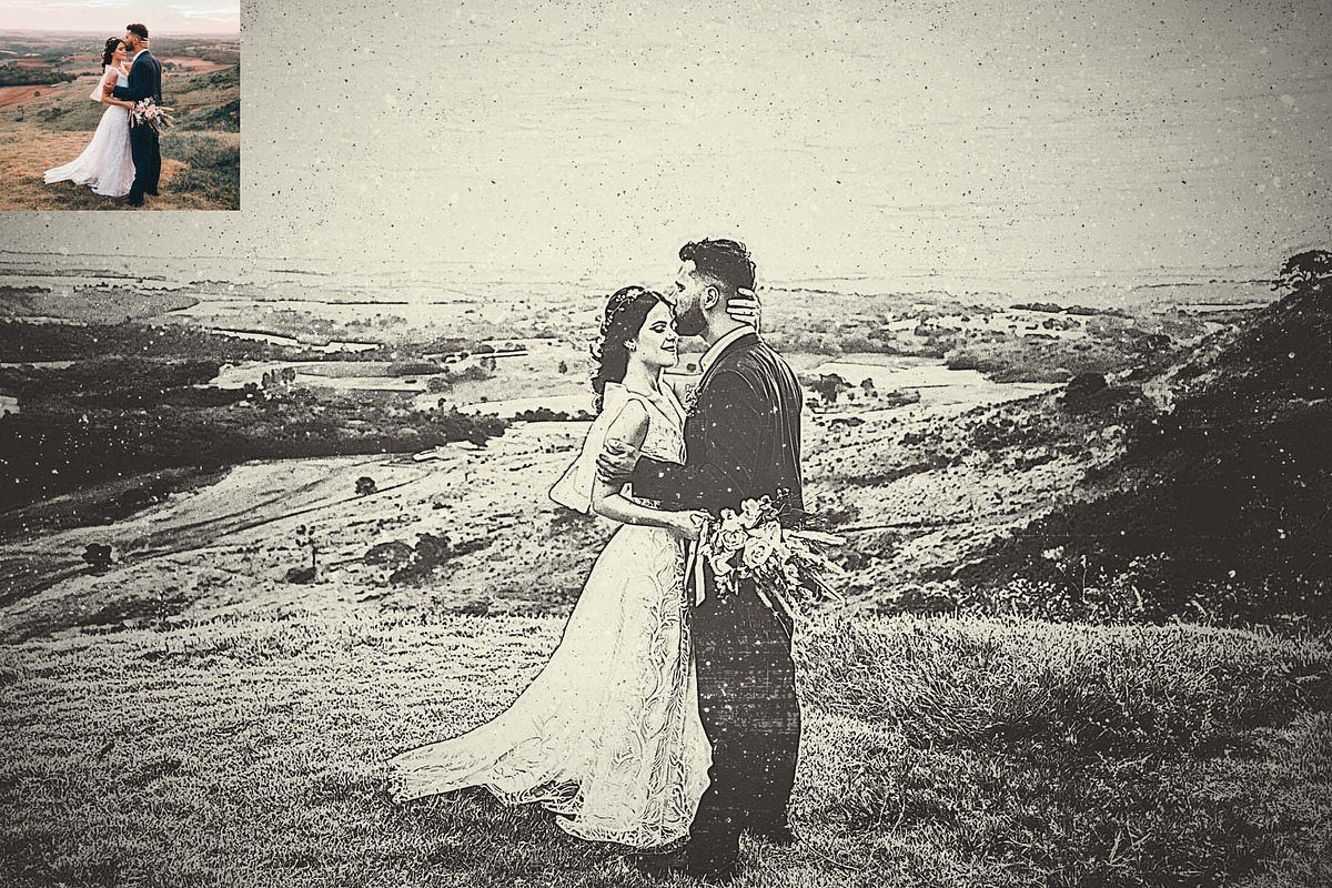 Distressed Vintage Film - Photoshop, an Action Add-On by MRI STUDIO (Photo 5 of 6)