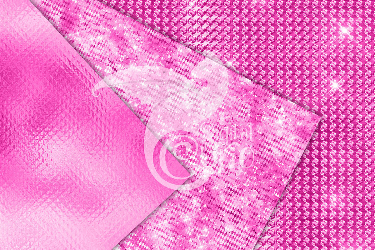 Luxury Fuchsia Textures, a Texture Graphic by Digital Curio
