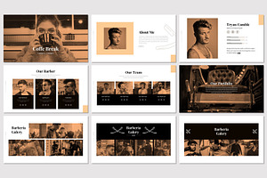 Barberia - Powerpoint Template