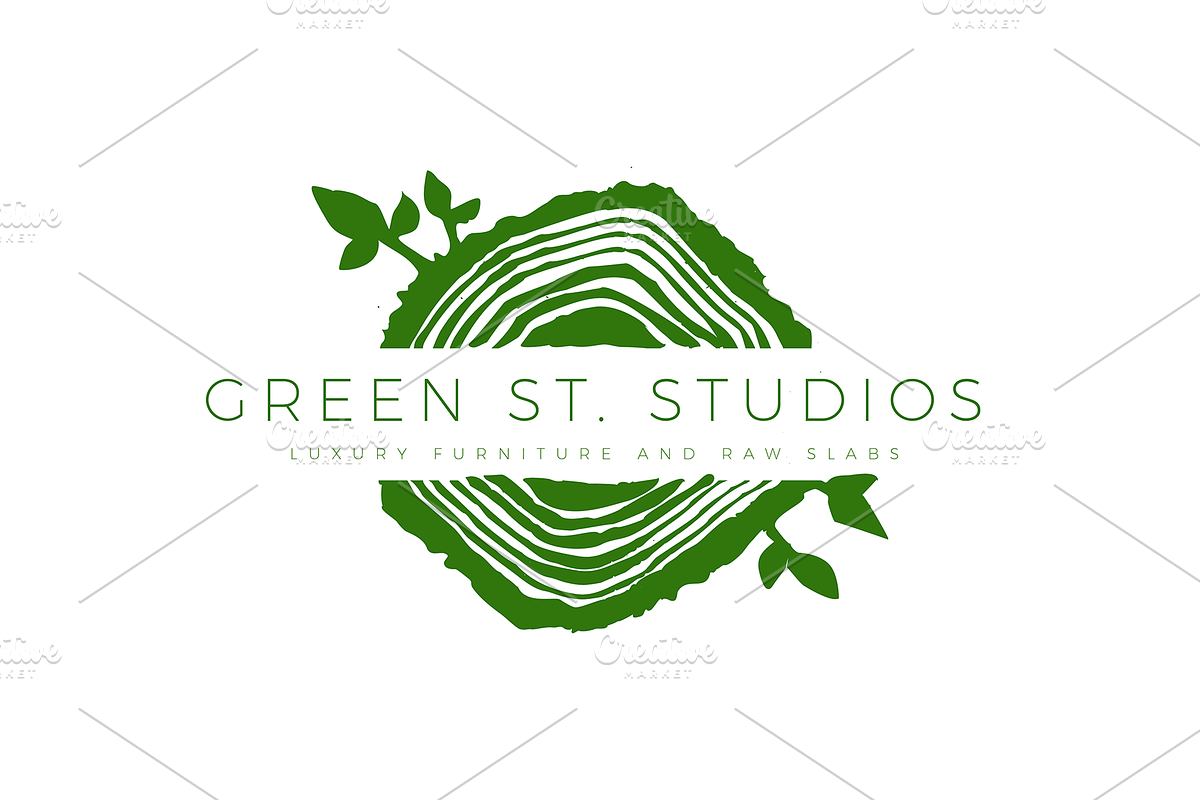 Tree Rings / Organic Logo Template 2, a Branding & Logo Template by Onyx Templates (Photo 1 of 7)