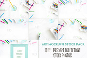 Styled Stock Photography: Art Pack, a Print Template by RissDesign (Thumbnail 1 of 4)