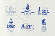 Ocean | Logo & Illustration Kit P2, a Branding & Logo Template by KetteCreate (Thumbnail 16 of 22)