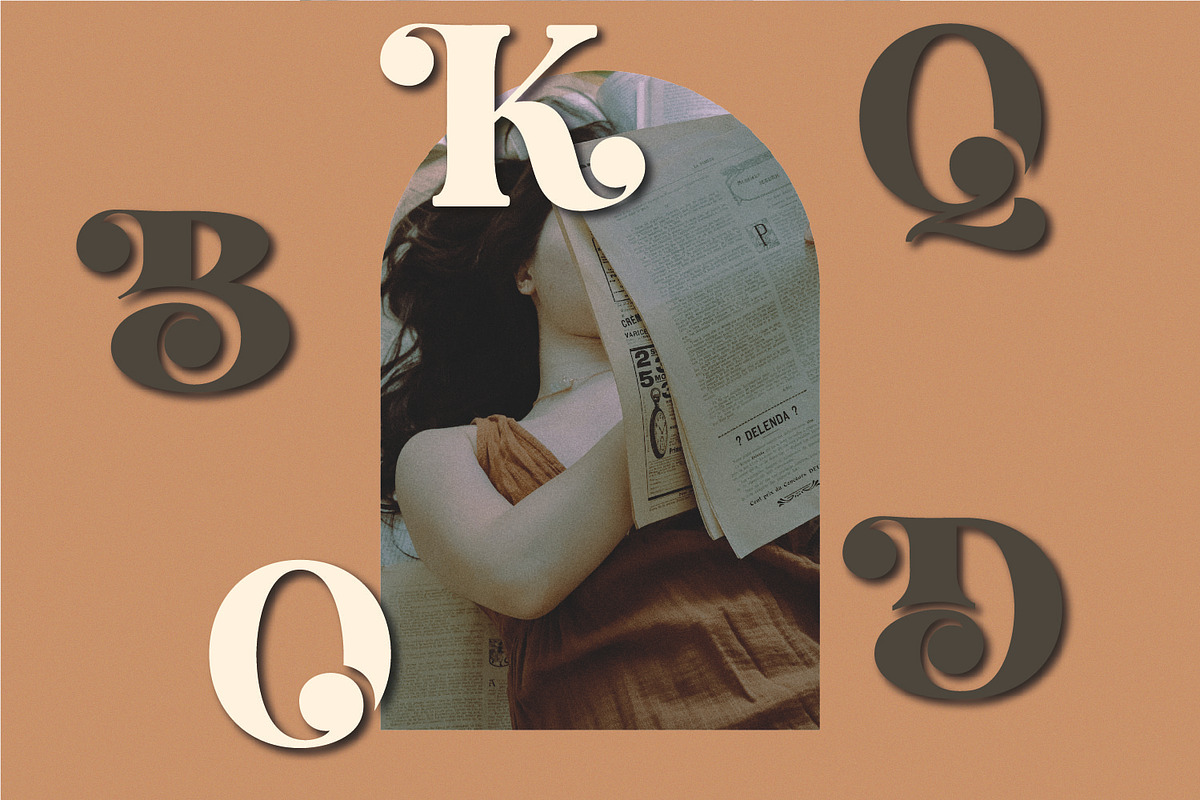 Brighser | Retro Serif Family, a Serif Font by MchCrafter (Photo 7 of 11)