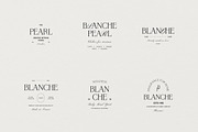 Blanche Logo Kit | Logos Ai Eps Psd, a Branding & Logo Template by Feel This (Thumbnail 6 of 11)
