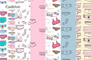 Doodled lingerie set, an Object Graphic by Kotozoid (Thumbnail 3 of 9)