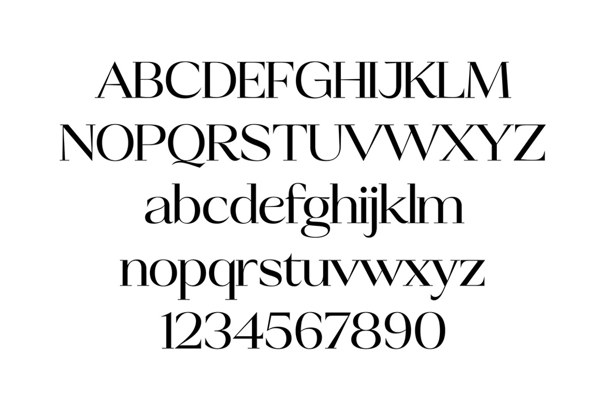 Talesha Font Family, a Serif Font by Seniors (Photo 19 of 30)
