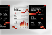 Company Key Performance Report, a Brochure Template by Annora Studio (Thumbnail 3 of 6)