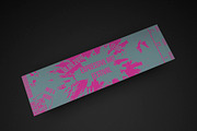 Artistic Event Ticket, an Invitation Template by Konakchiev (Thumbnail 2 of 3)