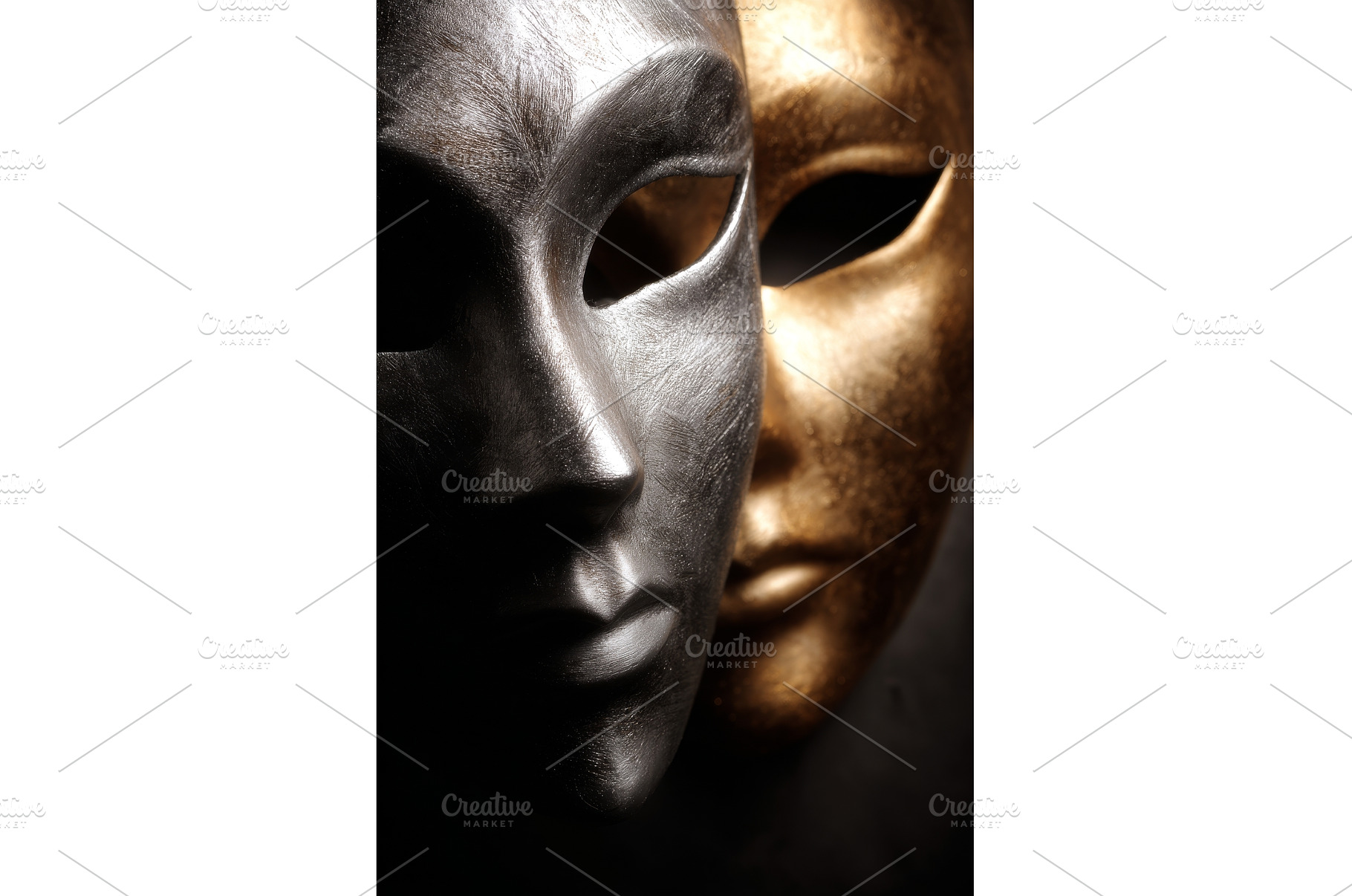 Masks in Theater: An Exploration of, an Abstract Photo by ZinetroN