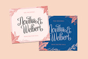 Winter Rosetta - Handwritten Script, a Script Font by Letterhend Studio (Thumbnail 3 of 9)