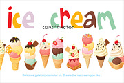 Ice cream constructor, a Food Illustration by Moonery's (Thumbnail 1 of 4)