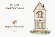 Delicate Watercolor Brushes & Canvas, a Brush Add-On by polikarpovaart (Thumbnail 11 of 16)