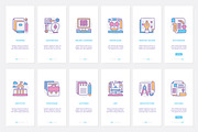 Online training education mobile app, a Templates & Theme by Lemberg Vector (Thumbnail 2 of 2)