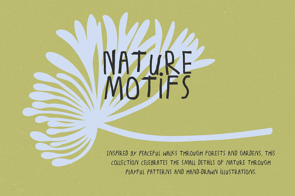 Nature Motifs: 60 Seamless Patterns, a Pattern Graphic by Veyla (Photo 14 of 21)