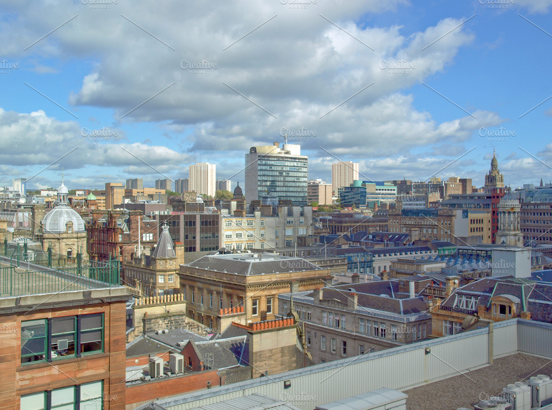View Of Glasgow Featuring Glasgow Scotland And Uk