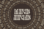 Aquenskov for Streetwear & Apparel, a Blackletter Font by ilhamtaro (Thumbnail 4 of 10)