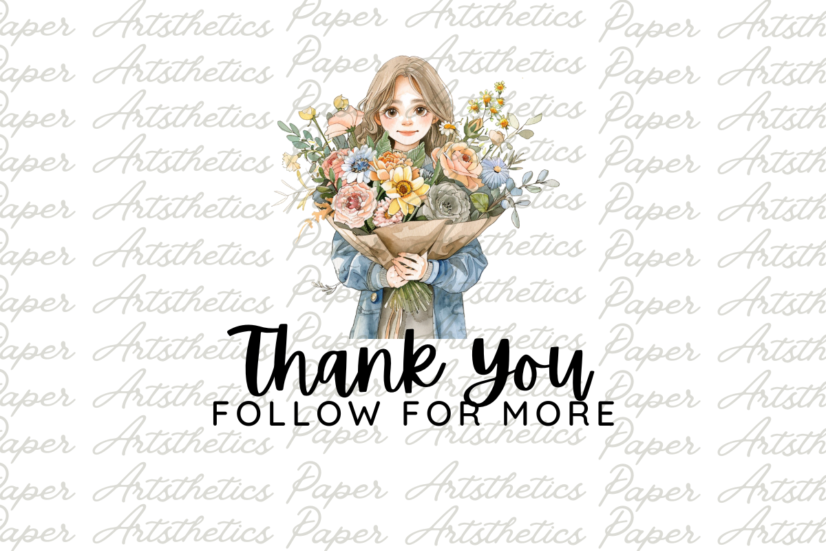 Flower Girl Clipart Summer Girl Png, a Decorative Illustration by Paper Artsthetics (Photo 6 of 6)