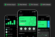 Mycash Mobile App UI kit, an UI Kit Template by Ahmed Rubel (Thumbnail 2 of 5)