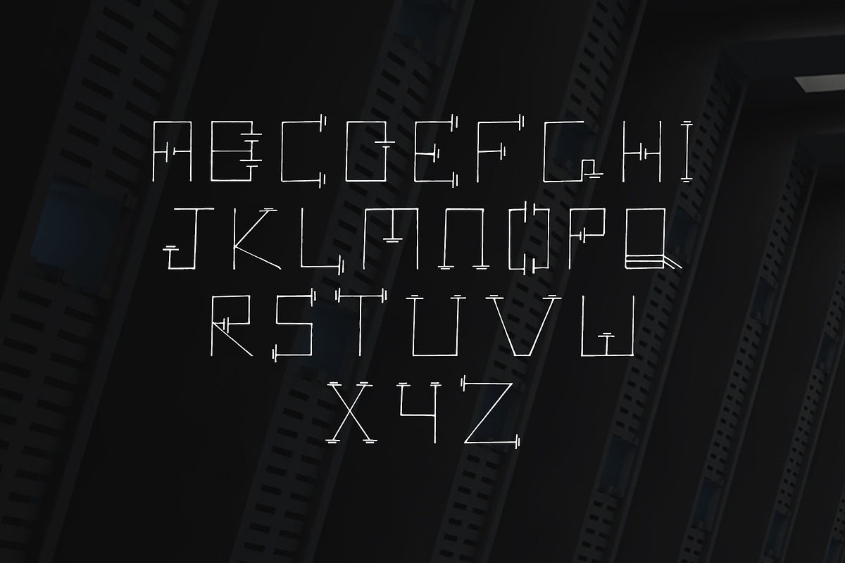 Mercuric Fancy Font preview 2