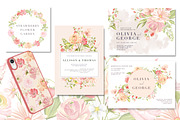 Strawberry Pink Flower Garden, a Decorative Illustration by Rachel Art Studio (Thumbnail 6 of 9)