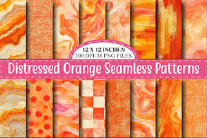 Orange Textures Seamless Digital, a Texture Graphic by designcity5