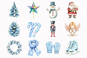 Winter Wonderland Clipart, an Illustration by Design Market (Thumbnail 2 of 5)