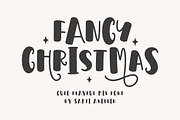 Fancy Christmas - Cute Playful Font, a Handwritten Font by SaktiAvellin (Thumbnail 1 of 7)