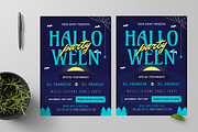 Halloween Party Flyer, a Flyer Template by Annora Studio (Thumbnail 2 of 6)