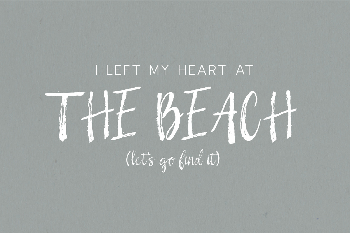 Oceanside | A Romantic Font preview 3