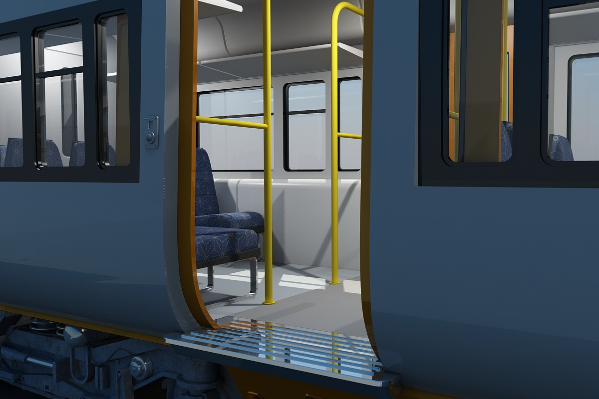 3D Train 05, a Cars & Vehicle 3D Model by Giimann (Photo 3 of 16)