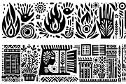 Vintage Gardening Folk Art, a Decorative Illustration by devastd (Thumbnail 7 of 28)