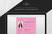 Sleek CV Template for Professionals, a Resume Template by ResumeInventor (Thumbnail 4 of 5)