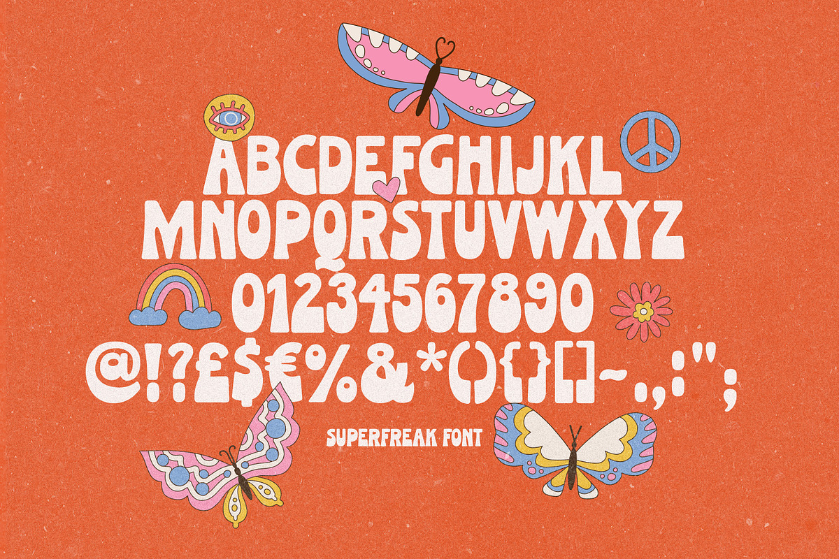 Superfreak Font, a Font by Nicky Laatz (Photo 17 of 17)