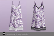 Classic silk chemise mockup., a Shirt Mockup by Irena Matiash shop (Thumbnail 4 of 6)