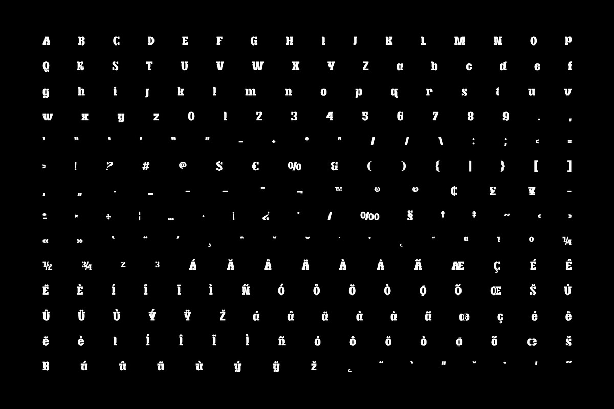 Macduff Decorative Typeface, a Slab Serif Font by Foxtype (Photo 8 of 8)