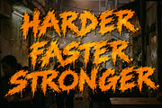 RAVANGE BUSTERS - Bold Grunge Chaos, a Handwritten Font by HypeWorksCo (Thumbnail 9 of 12)