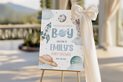 Outer Space Baby Shower Welcome Sign, a Templates & Theme by Digital_Mind (Thumbnail 3 of 3)