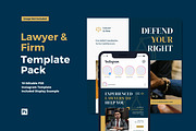 Lawyer & Firm Instagram Post, a Social Media Template by CavenArt (Thumbnail 1 of 5)