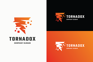 Dynamic Storm & Digital Growth Logo, a Branding & Logo Template by Design_Planet