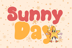 Sunnyland Is A Groovy Display Font