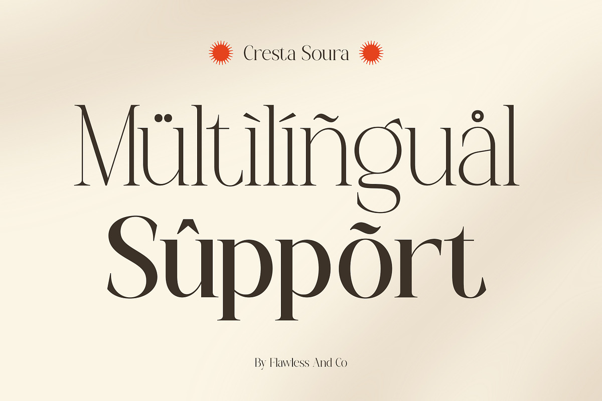 Cresta Soura - Serif Family Font, a Serif Font by Flawless And Co (Photo 7 of 10)