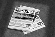 Newspaper Mockup, an Advertising Mockup by Permadi Creative (Thumbnail 2 of 3)