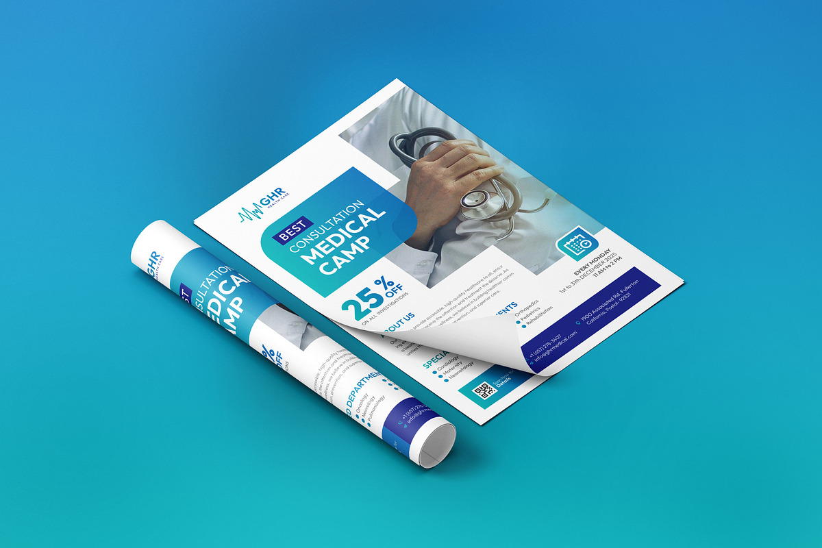 Medical Consultation Flyer Design preview 2
