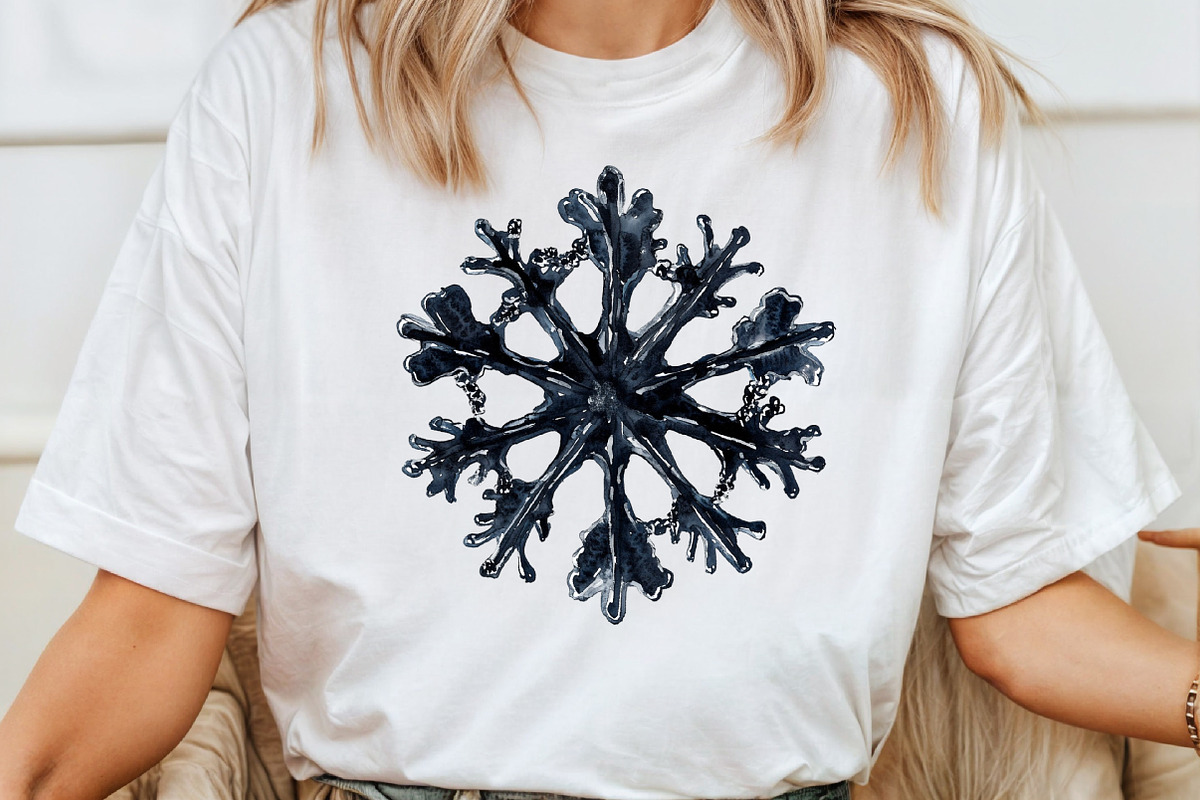 Black and White Christmas Clipart, an Illustration by Pixels.Craft (Photo 5 of 7)