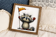 Cute New Year Forest Animals Clipart, an Illustration by Libby Wishes (Thumbnail 7 of 7)